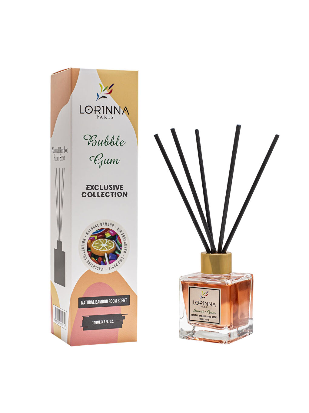 Renksiz Sweet Gum Çubuklu Oda Kokusu - Şeffaf - 110 ml-2