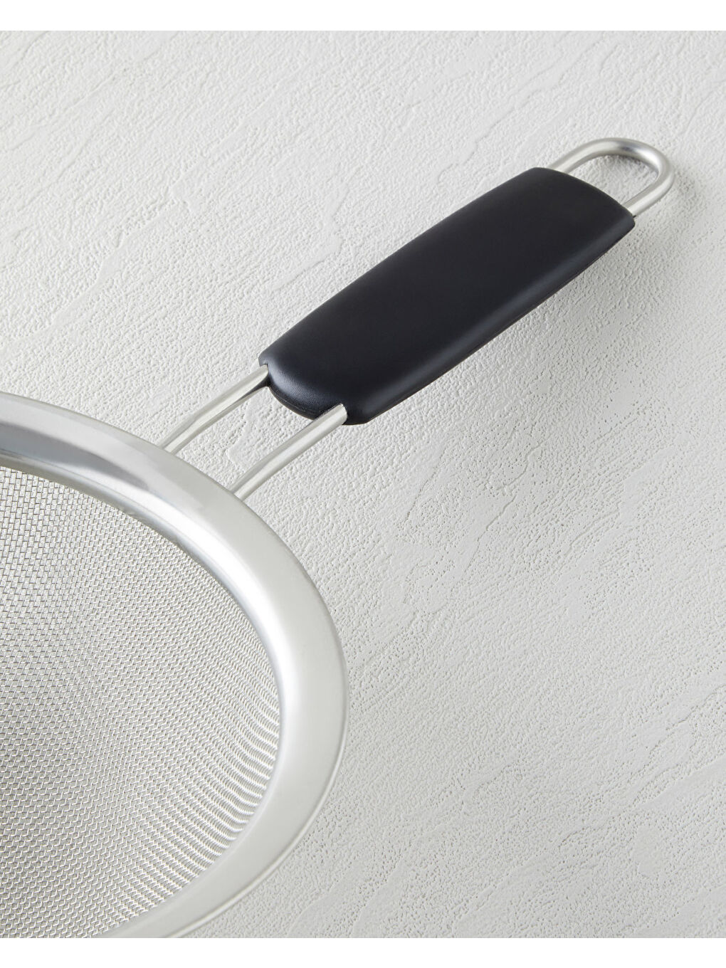 Brims Paslanmaz Çelik Süzgeç 18 cm Siyah-1