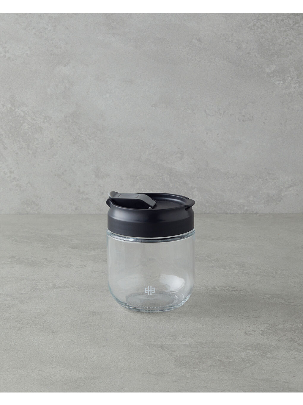 Prea Cam Kavanoz 350 ml Siyah