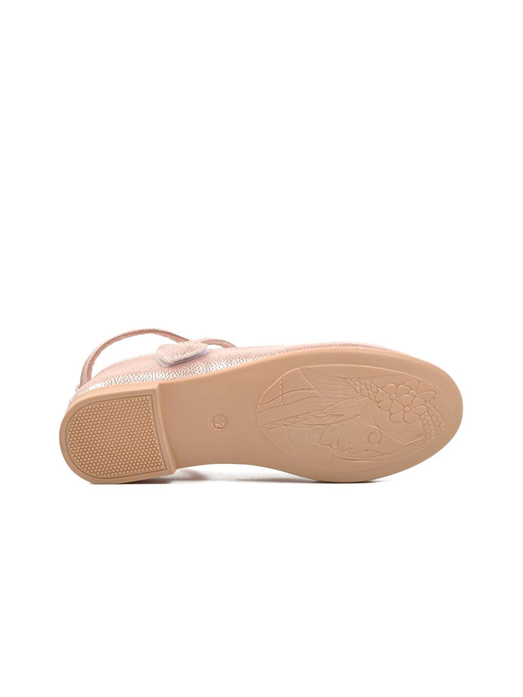 Pembe Pudra Kız Çocuk Babet BLK24-F-4