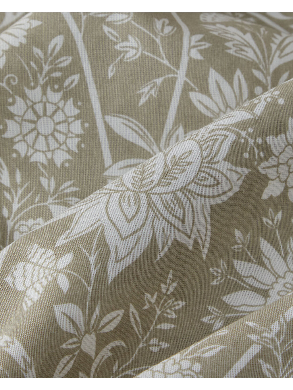 Heritage Grace Kolay Ütülenir Çift Kişilik Nevresim Takımı 200x220 cm Haki-6