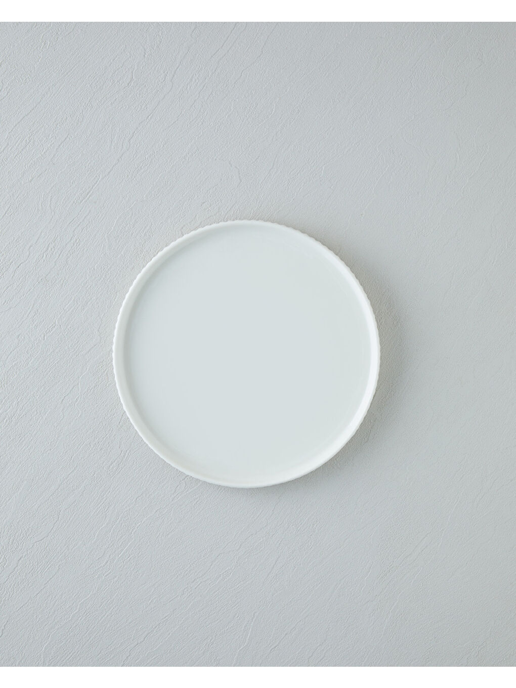 Lunara Porselen Servis Tabağı 24 cm Beyaz-1