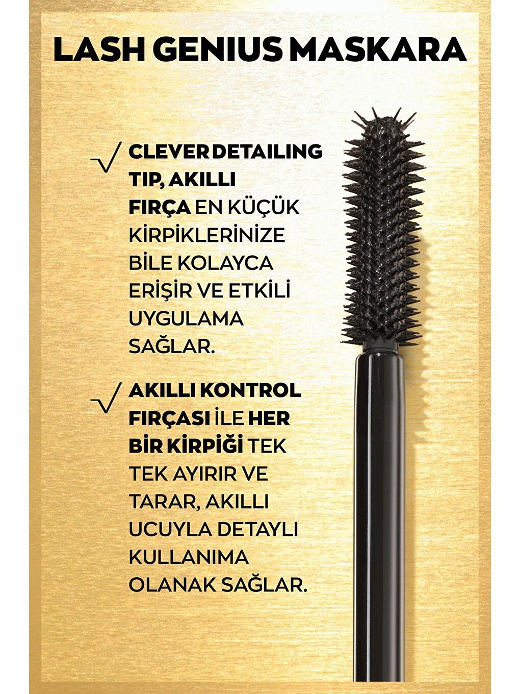 AVON Renksiz True Lash Genius 5 Etkili Maskara 10 ml - 2