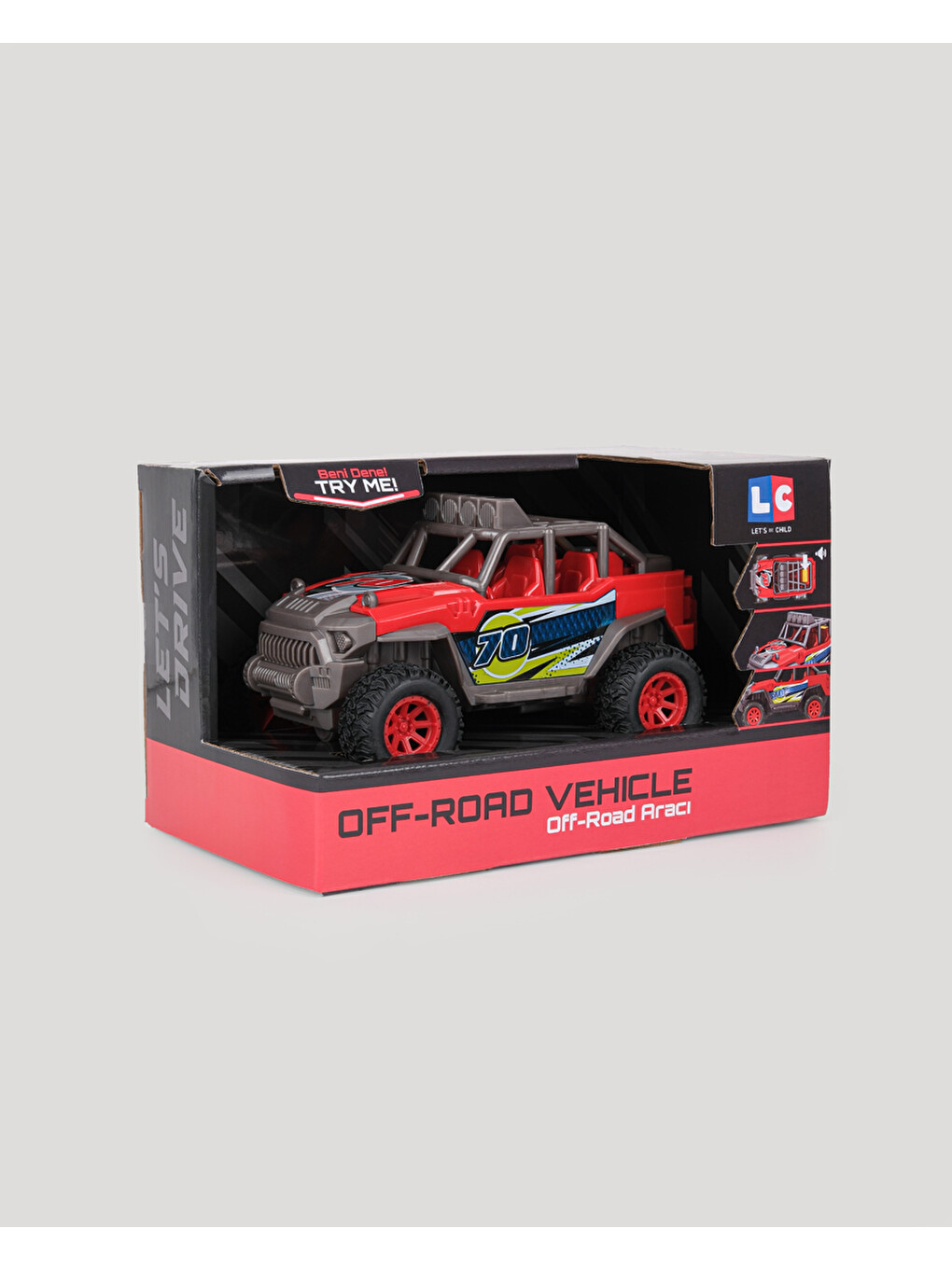 Sesli Ve Işıklı Off Road Yarış Aracı-6
