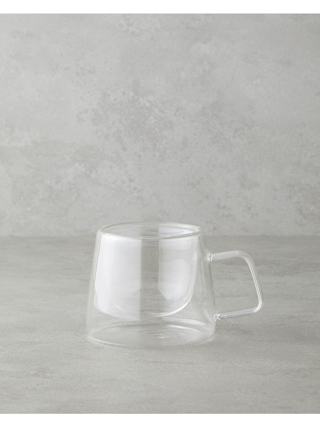 Renksiz Allegro Borosilikat Cam Double Wall Kupa 200 ml Şeffaf