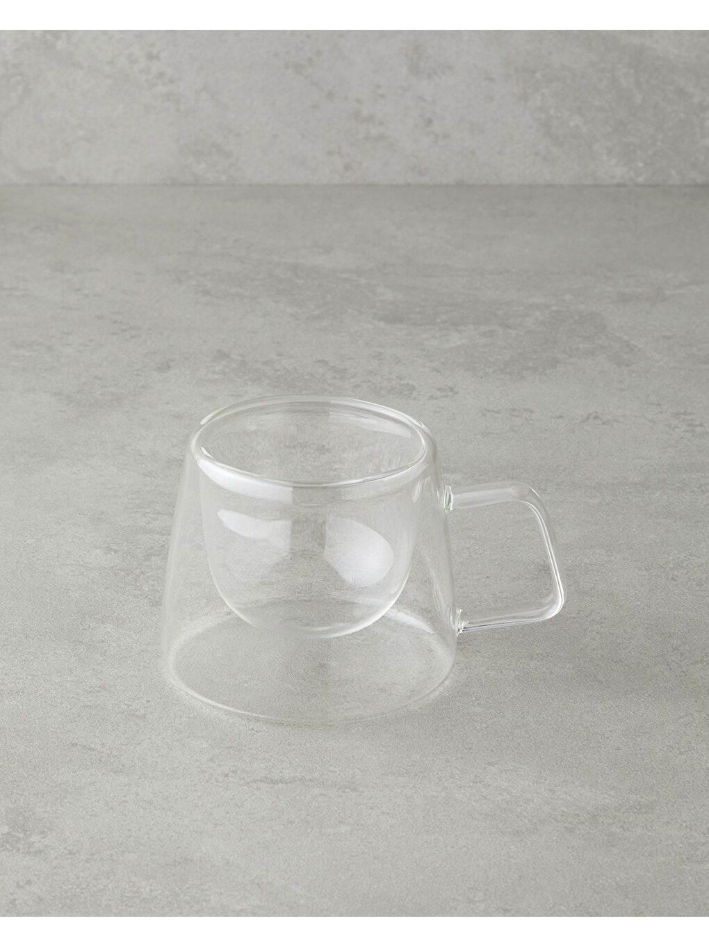 Renksiz Allegro Borosilikat Cam Double Wall Kupa 200 ml Şeffaf-1