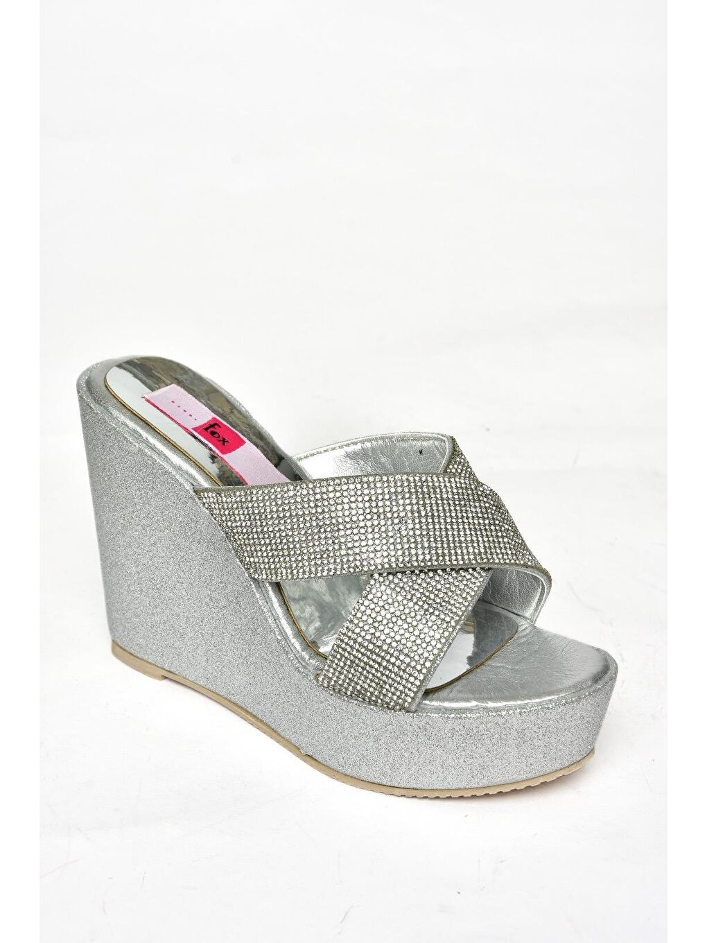 Gri S8204212 Gümüş Kadın Terlik