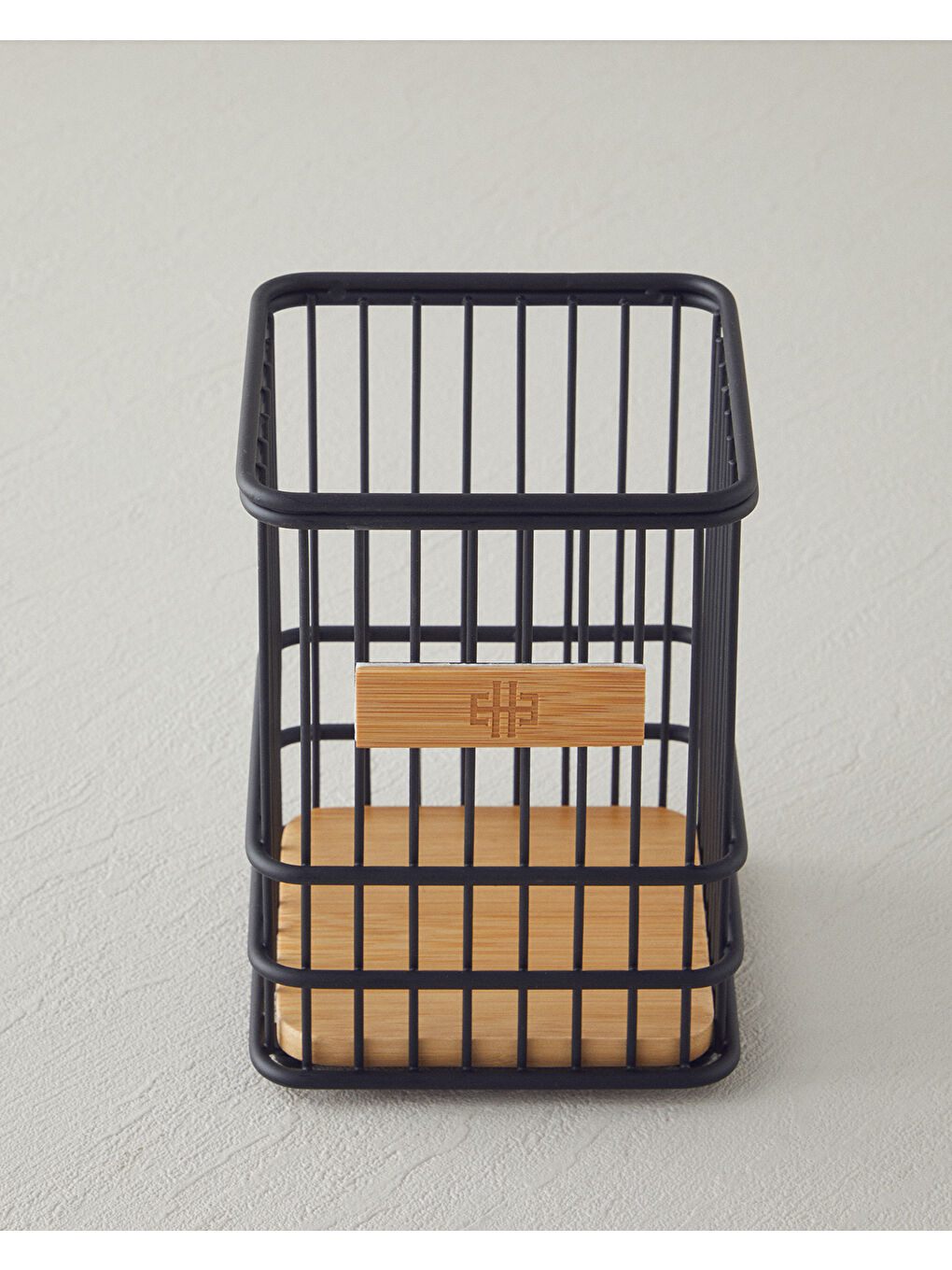 Moira Metal Kaşıklık 11x11 cm Siyah-1