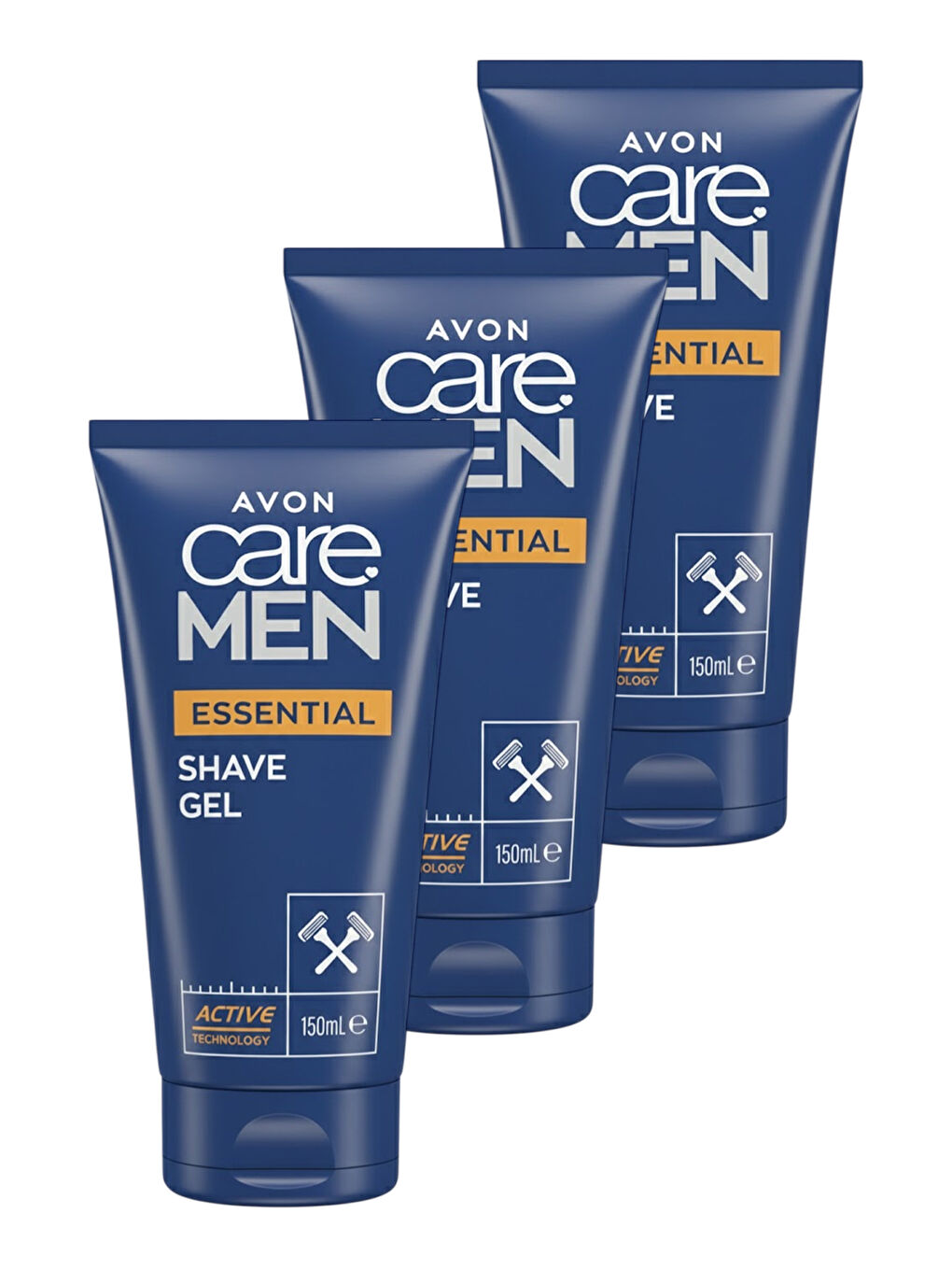Care Men Essential Tıraş Jeli 150 Ml. Üçlü Paket