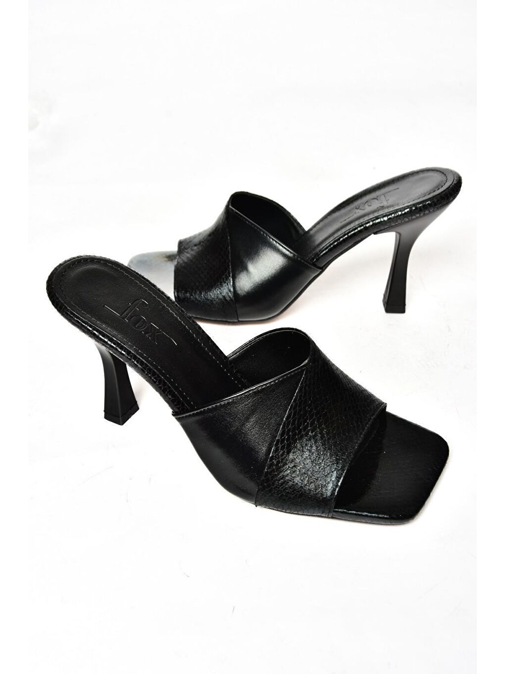 S5904334 Siyah Kadın Terlik-6