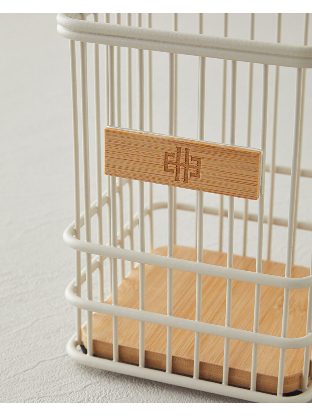 Ekru Moira Metal Kaşıklık 11x11 cm Krem-2