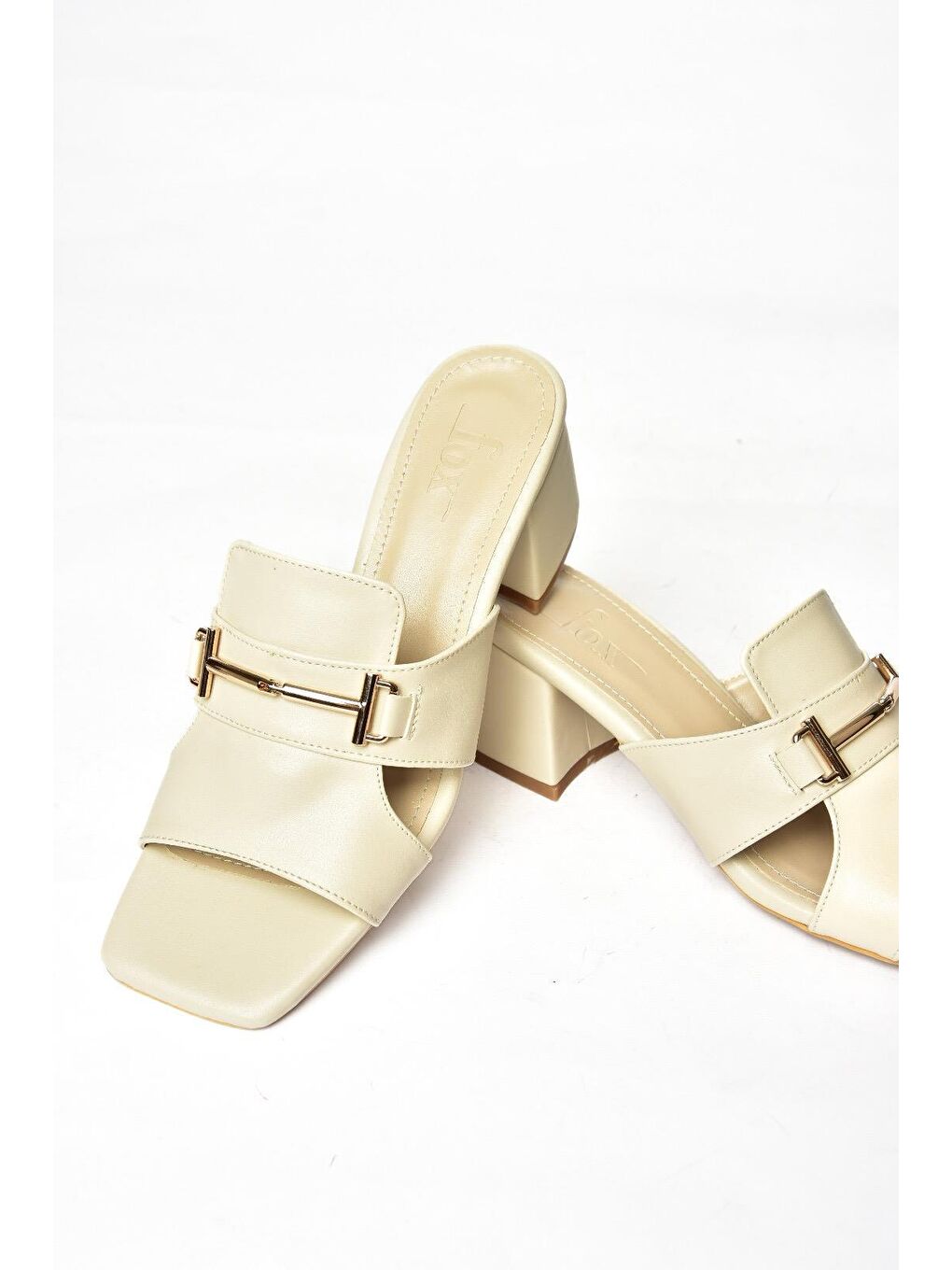 S5904315 Bej Kadın Terlik-2