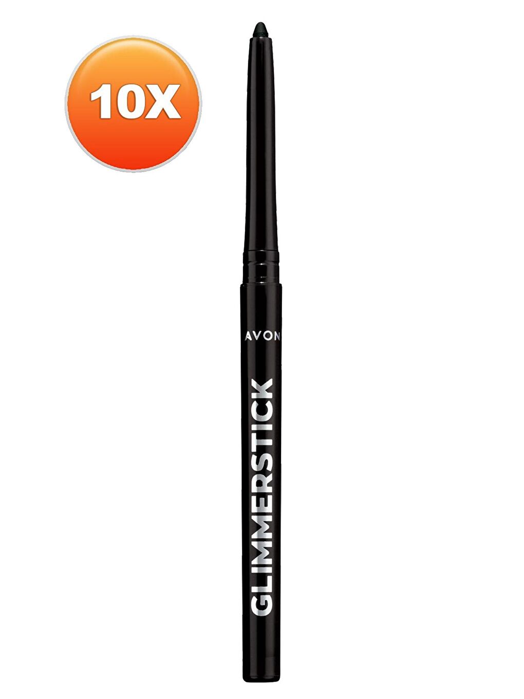 AVON Glimmersticks Asansörlü Açılıp Kapanabilen Göz Kalemi Blackest Black Onlu Set - 1