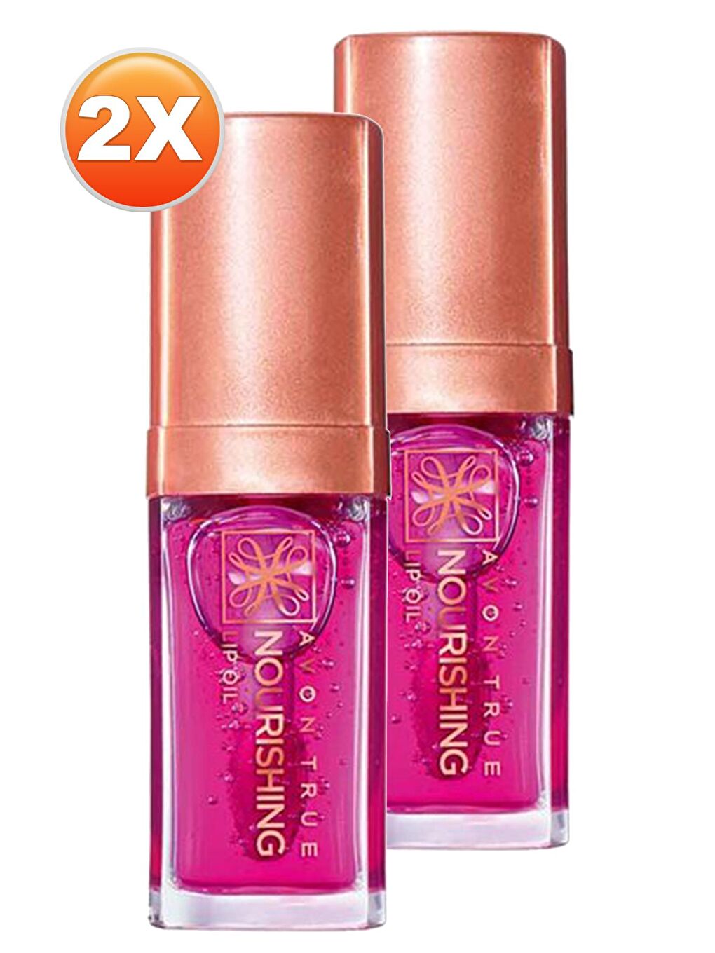 AVON Renksiz True Nourishing Dudak Yağı 7 Ml. Blossom İkili Set - 1