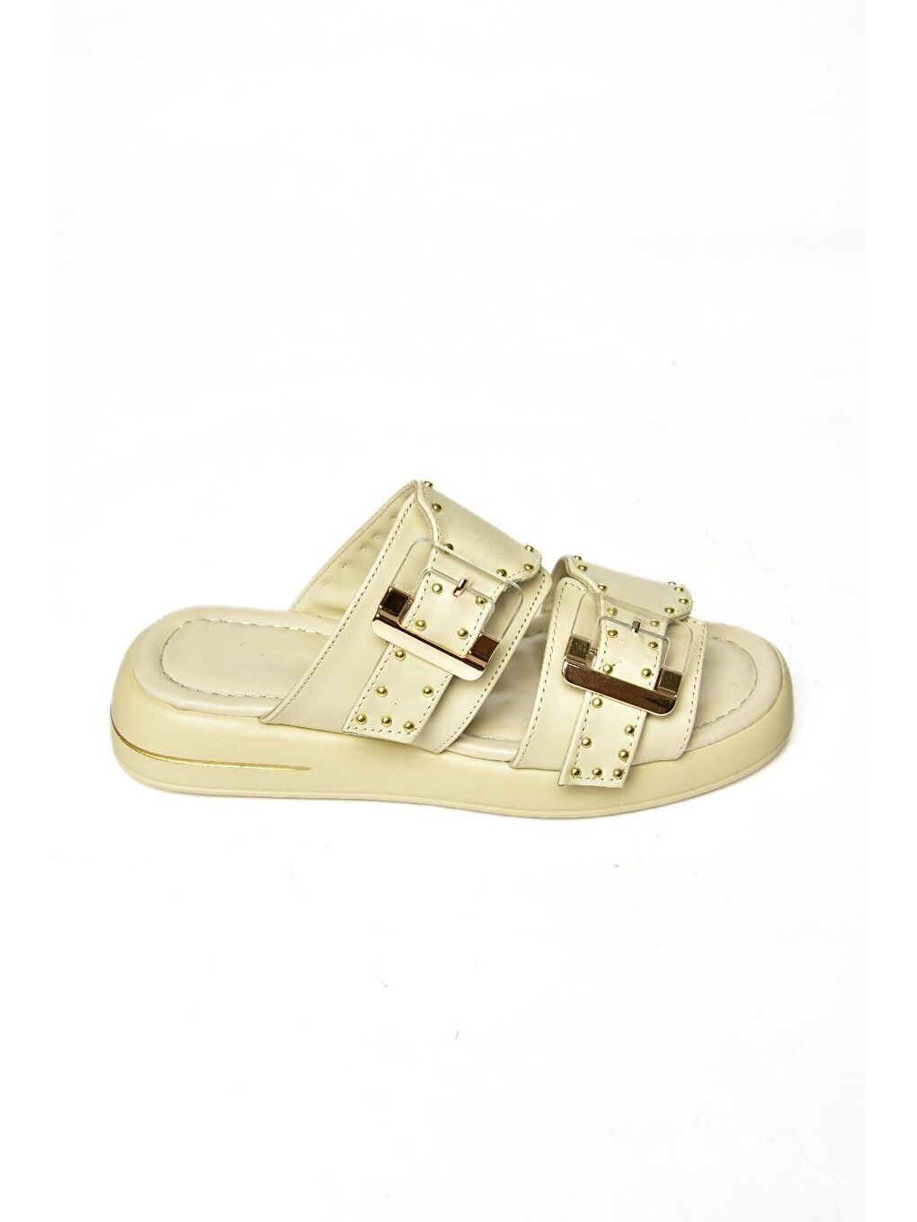 S5181065 Bej Kadın Terlik-3