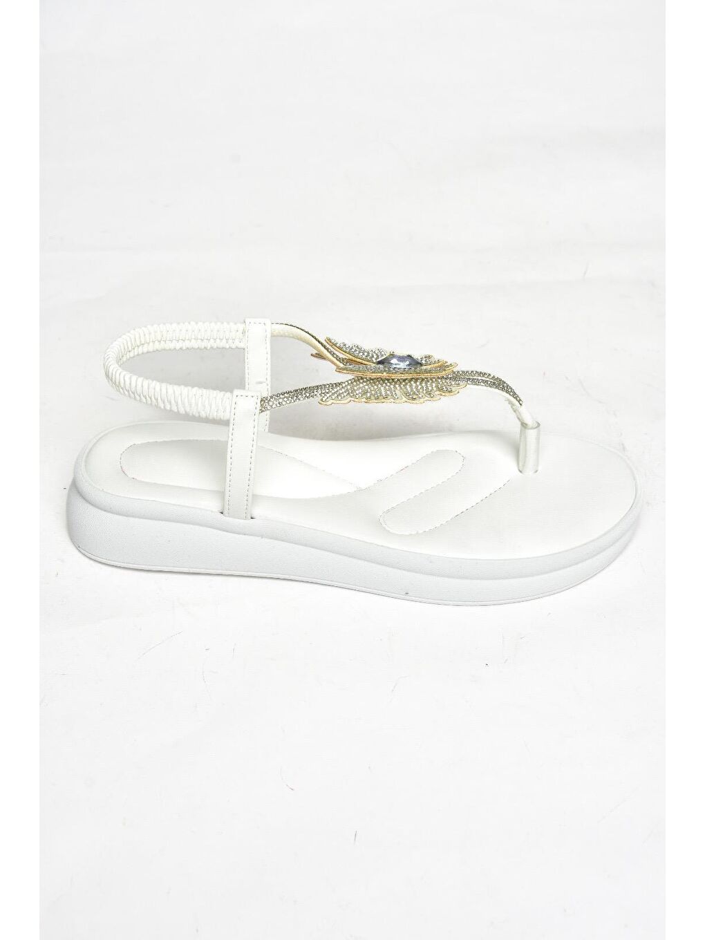 S4040860 Beyaz Kadın Sandalet-1