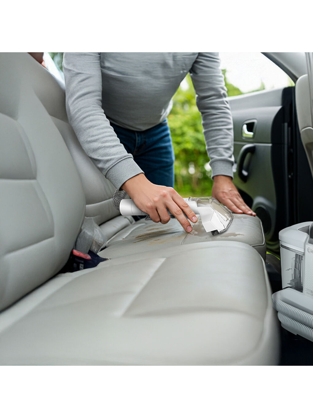 KCC-4317 Halı ve Koltuk Yıkama Makinesi - Beyaz - 450 Watt-3