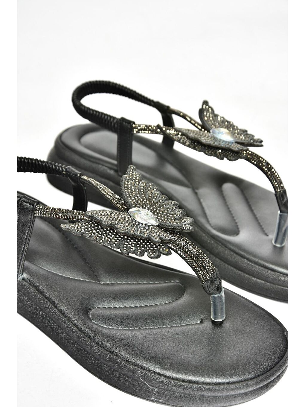 S4040860 Siyah Kadın Sandalet-2