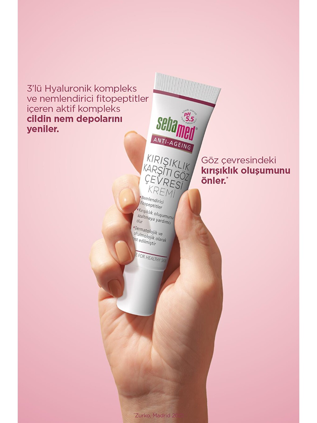 Wrinkle Filler Anti-Age Kırışıklık ve Yaşlanma Karşıtı Göz Çevresi Kremi 15ml-3