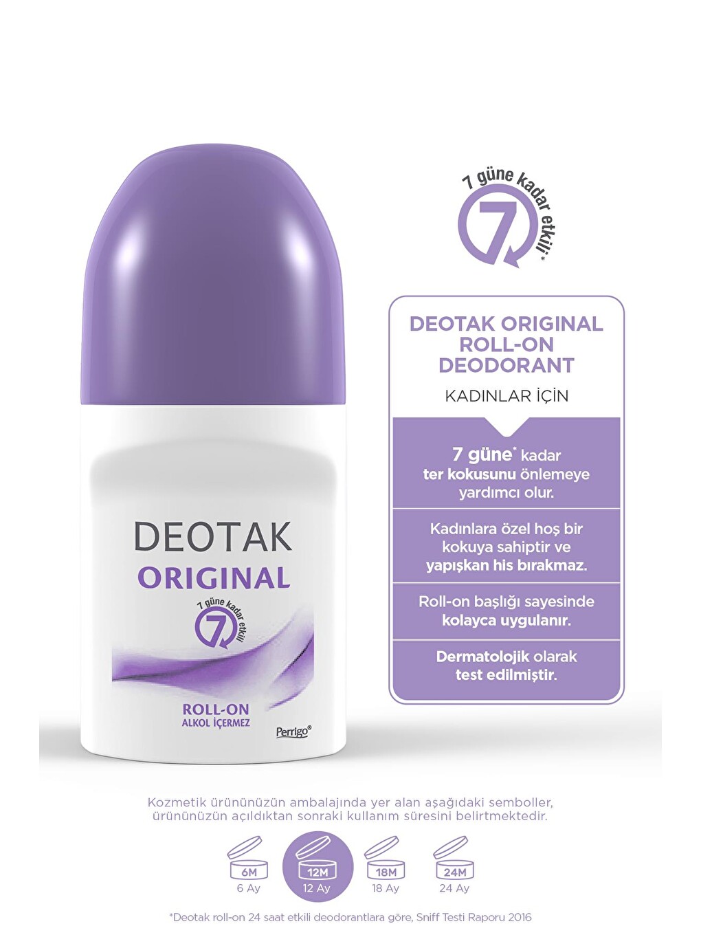 Original Kadın 7 Güne Kadar Etkili Roll-on Deodorant 35 Ml-1