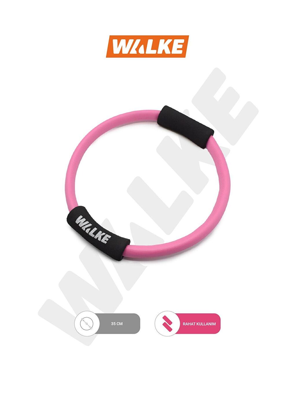 35 Cm Fuşya Pilates Çemberi (Egzersiz Çemberi)-1