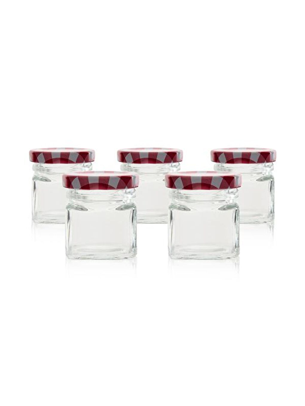 Renksiz 5'li Kavanoz Seti - 50 ml-3