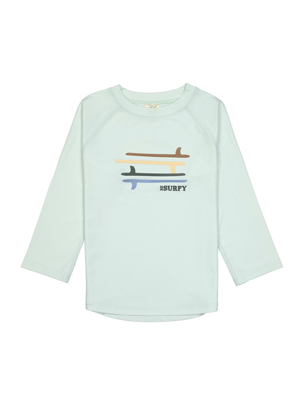 Lassig Mavi Surfboards UV Korumalı Uzun Kollu Mayo Tişört Sea Foam