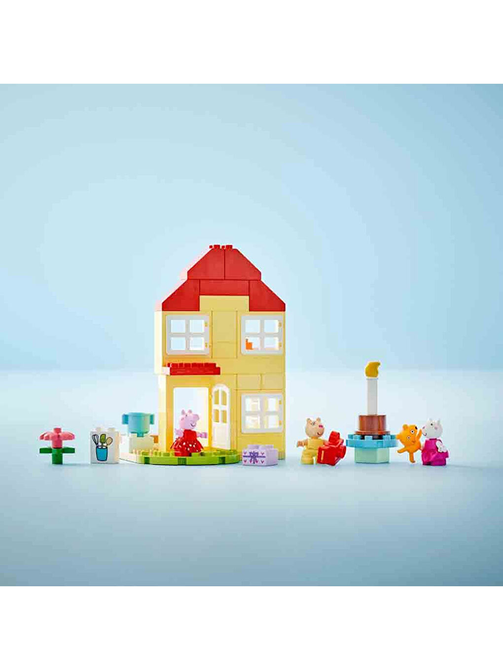 Lego Renksiz DUPLO Peppa Pig Doğum Günü Evi Oyun Seti 10433 - 1