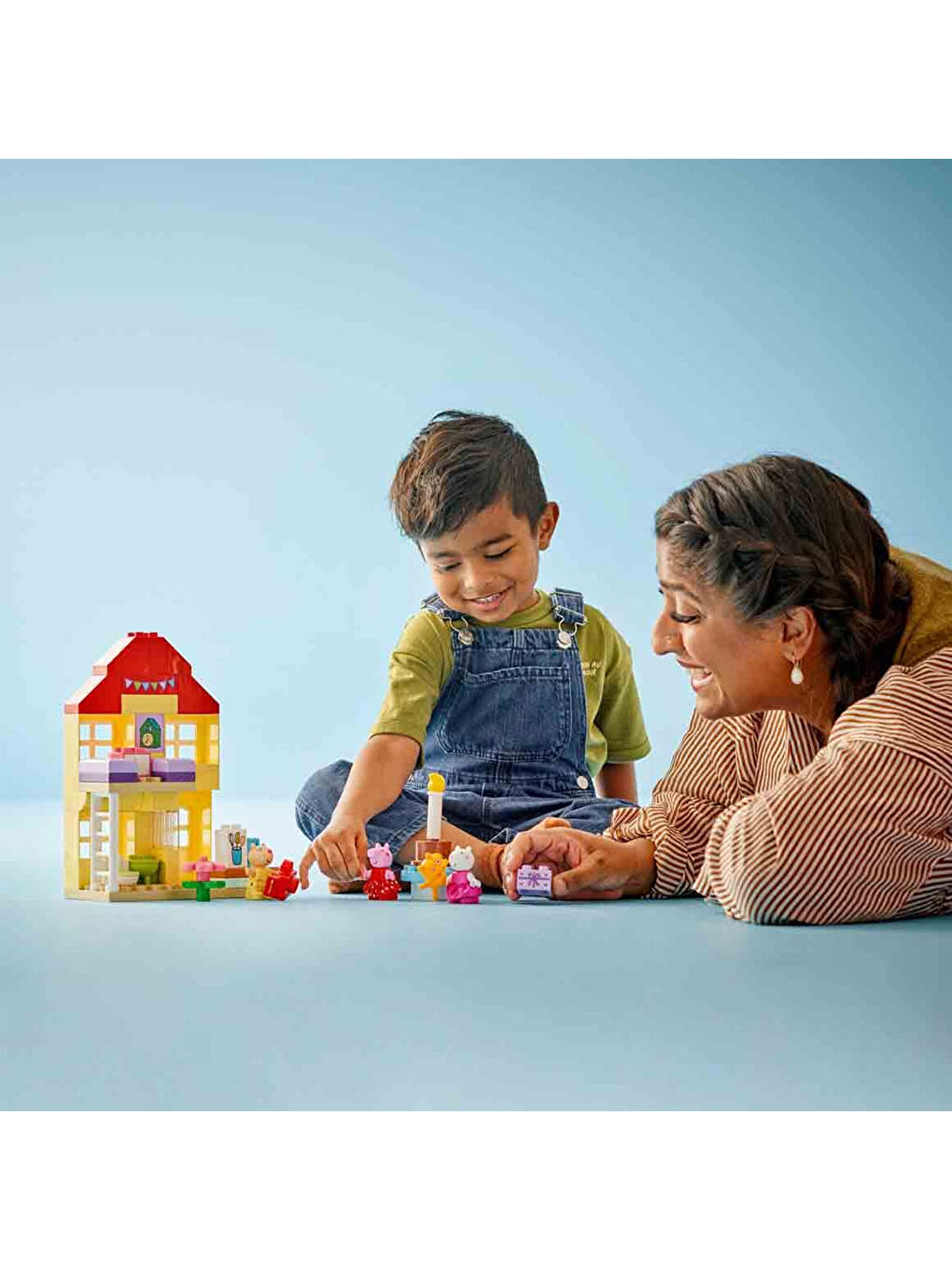 Lego Renksiz DUPLO Peppa Pig Doğum Günü Evi Oyun Seti 10433 - 2