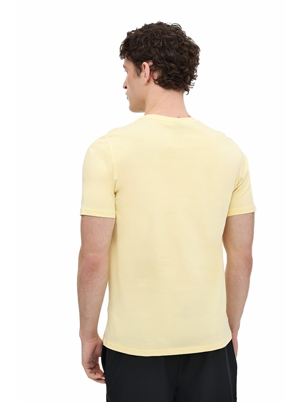 ML THANOS 11KLR-01 6FX Sarı Erkek Kısa Kol T-Shirt-1