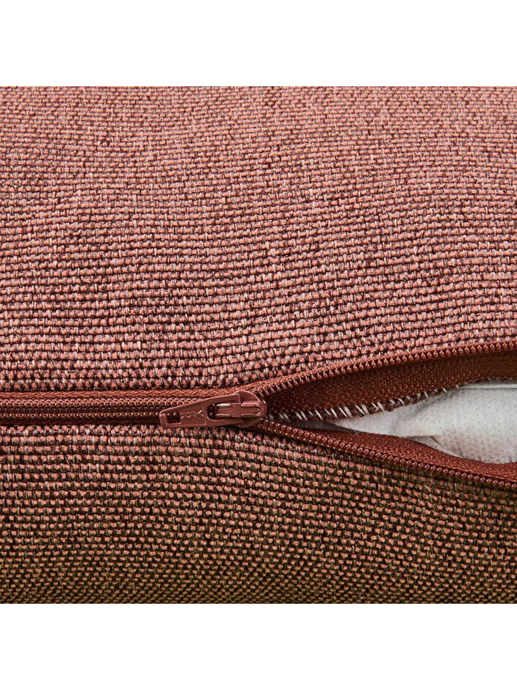 Kahverengi Soft Oras Kırlent - Kiremit - 35x55 cm-2