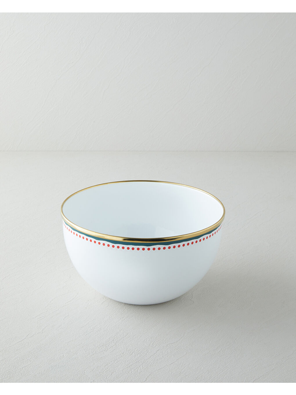 Blue Line Emaye Karıştırma Kabı 4 Lt Lacivert-Kırmızı-1