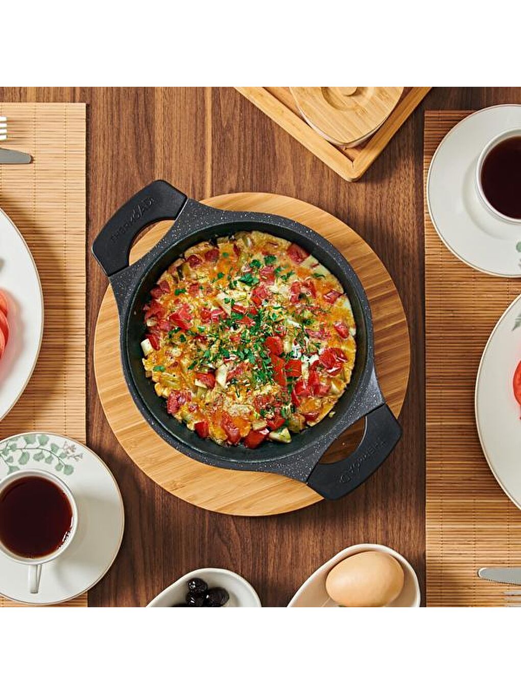 Gri Granit Sahan - 20 cm-3