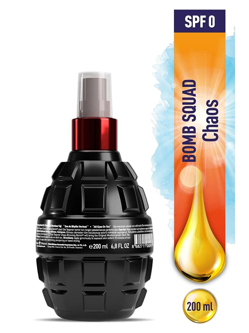 Chaos Pour Homme Bronzing Bomb - 200 ml-1