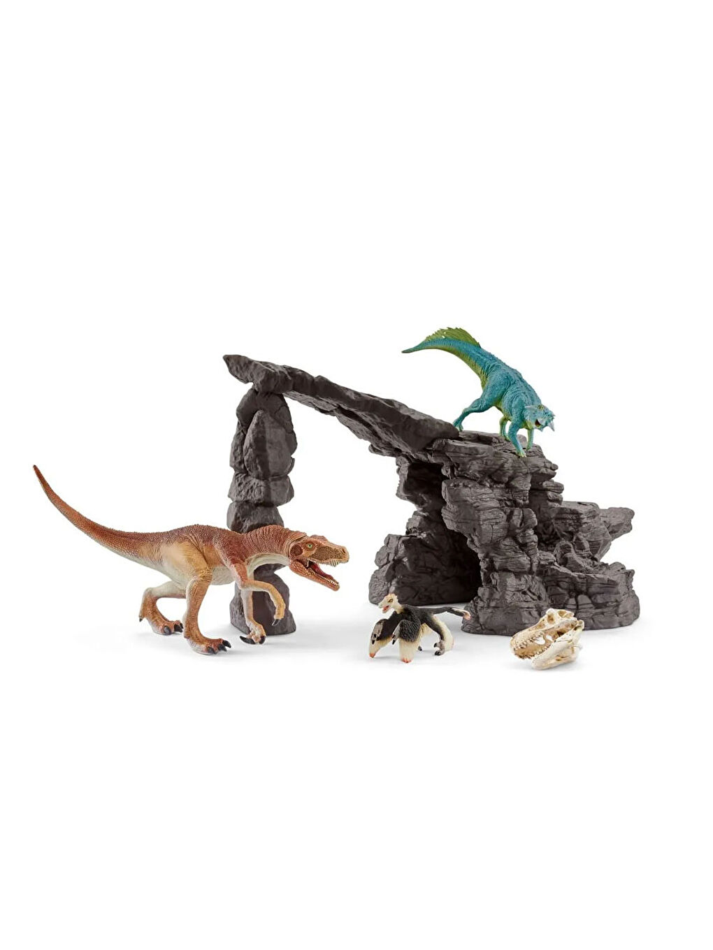 Schleich Renksiz Mağaralı Dino Set 41461