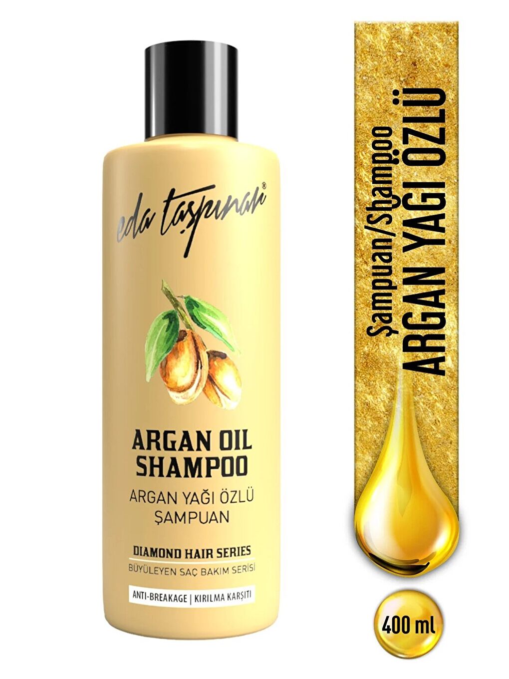 Argan Yağı Özlü Şampuan, Büyüleyen Saç Bakım Serisi, Sen de Büyüle Herkesi!, 400 ml