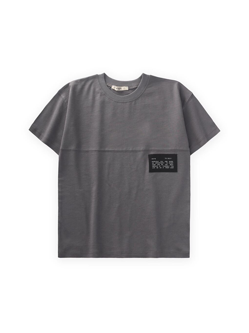 Gri Erkek Çocuk Tişört