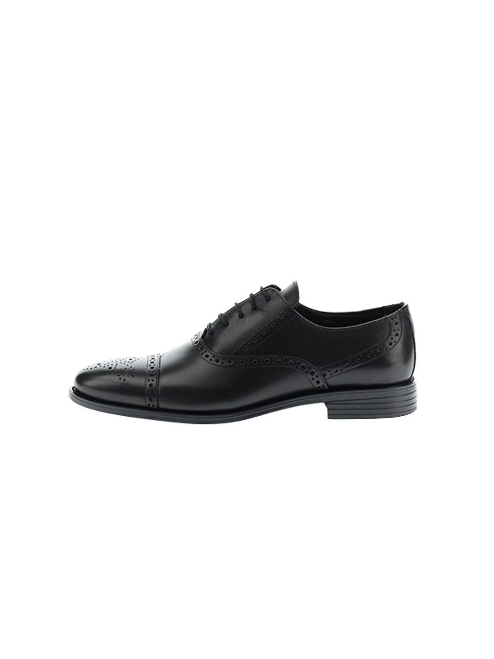 Siyah Deri Erkek Klasik Ayakkabı-2