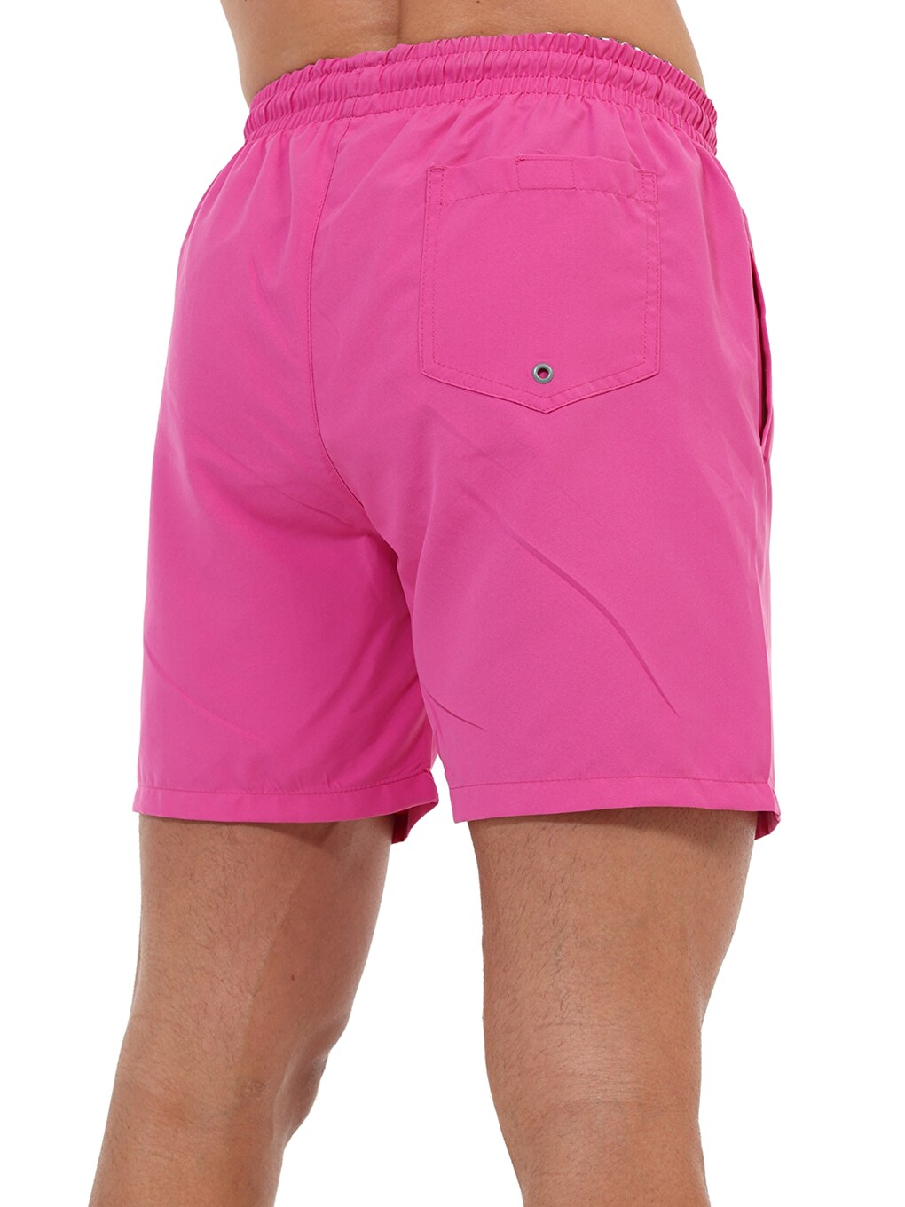 Pembe ML RANY 19HL-316 Fuşya Erkek Deniz Şortu-2