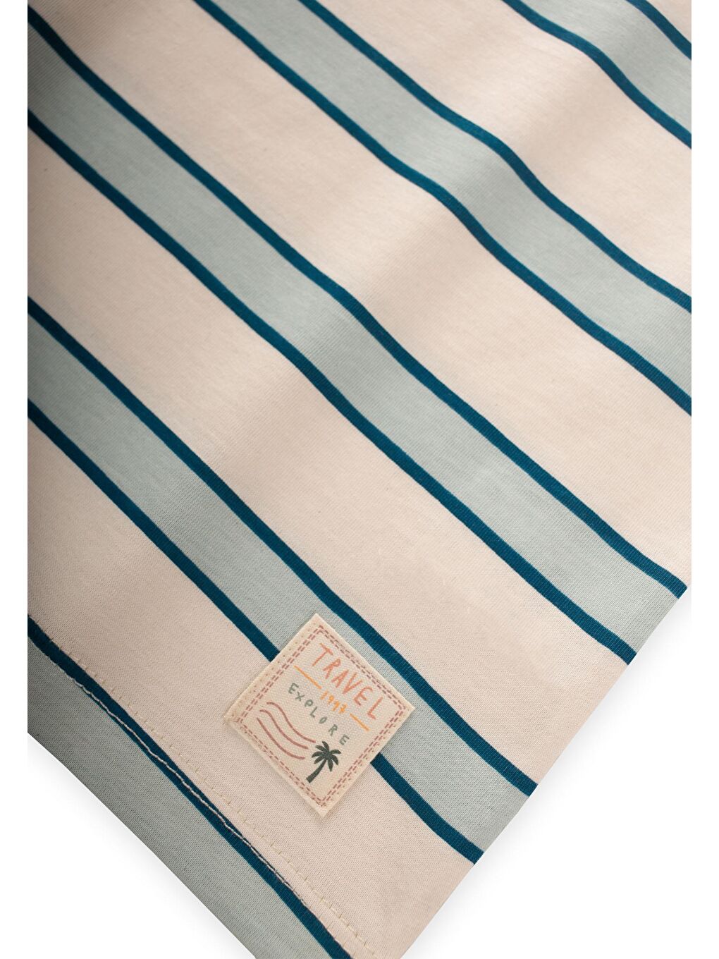 Lacivert Erkek Çocuk Çizgili Takım-2