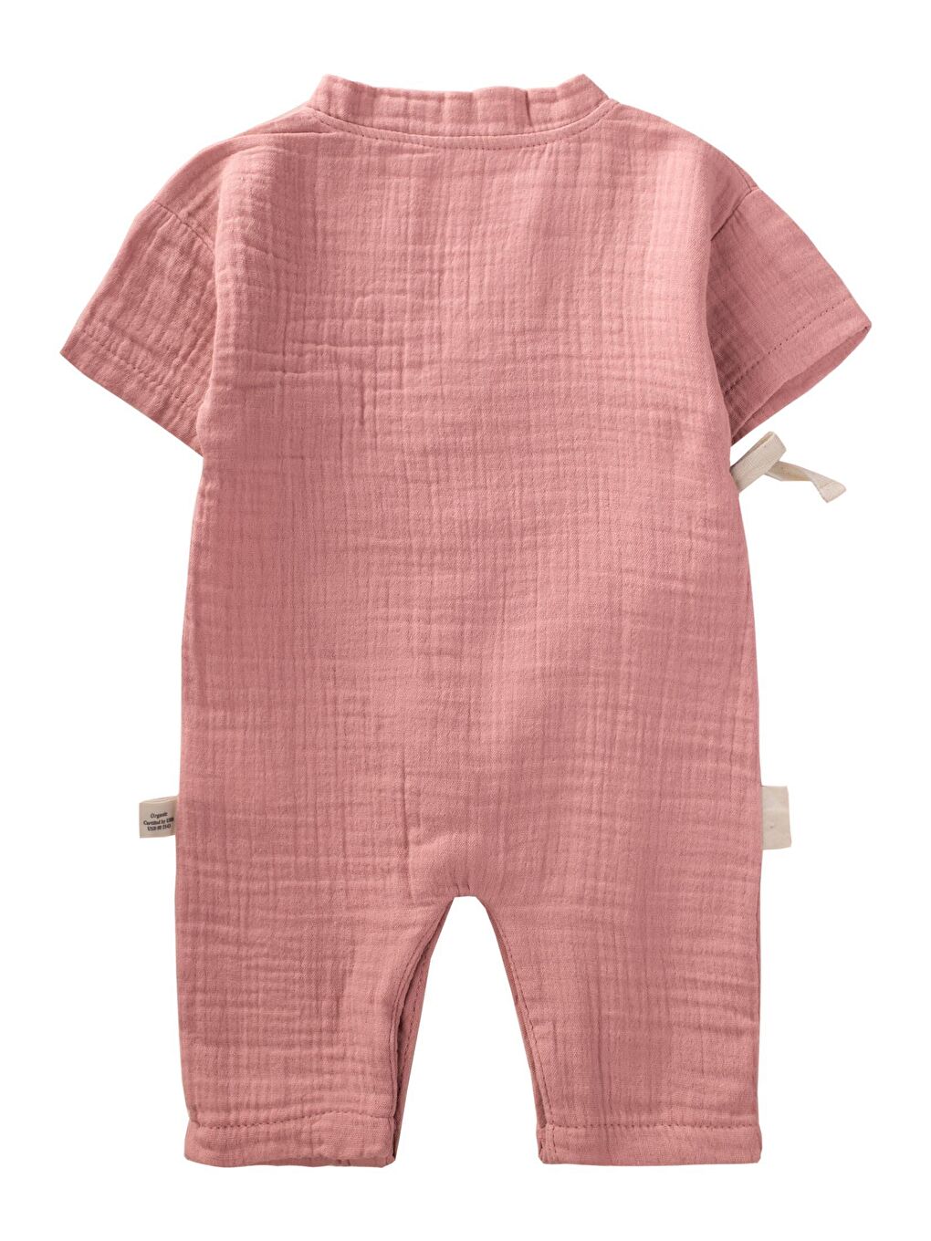 Mercan Kız Çocuk Müslin Tulum-1