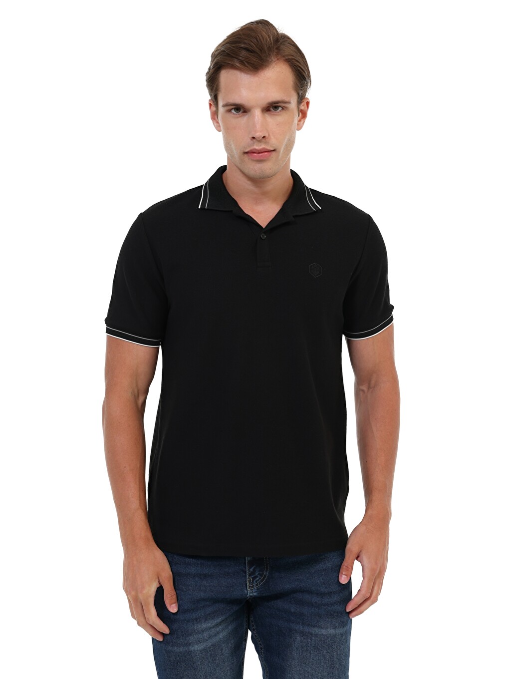 MB VYN 12BS115 Siyah Erkek Kısa Kol T-Shirt