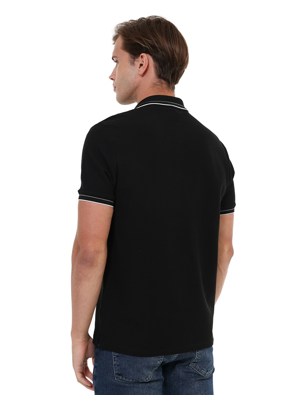 MB VYN 12BS115 Siyah Erkek Kısa Kol T-Shirt-1
