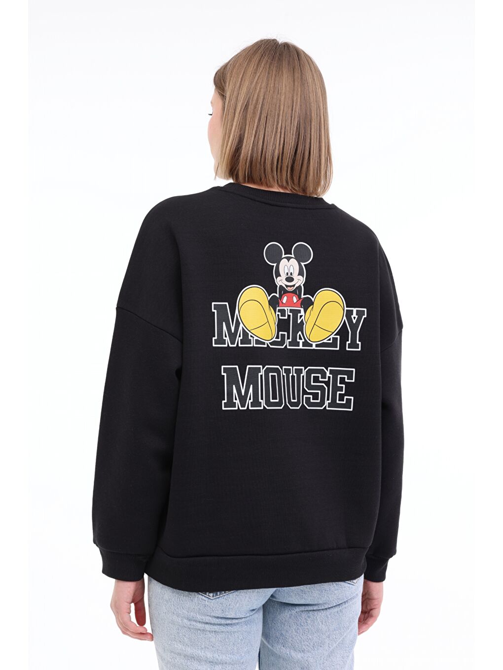 WL JUNE 16GFL547 3PR Siyah Kadın Sweatshirt-1