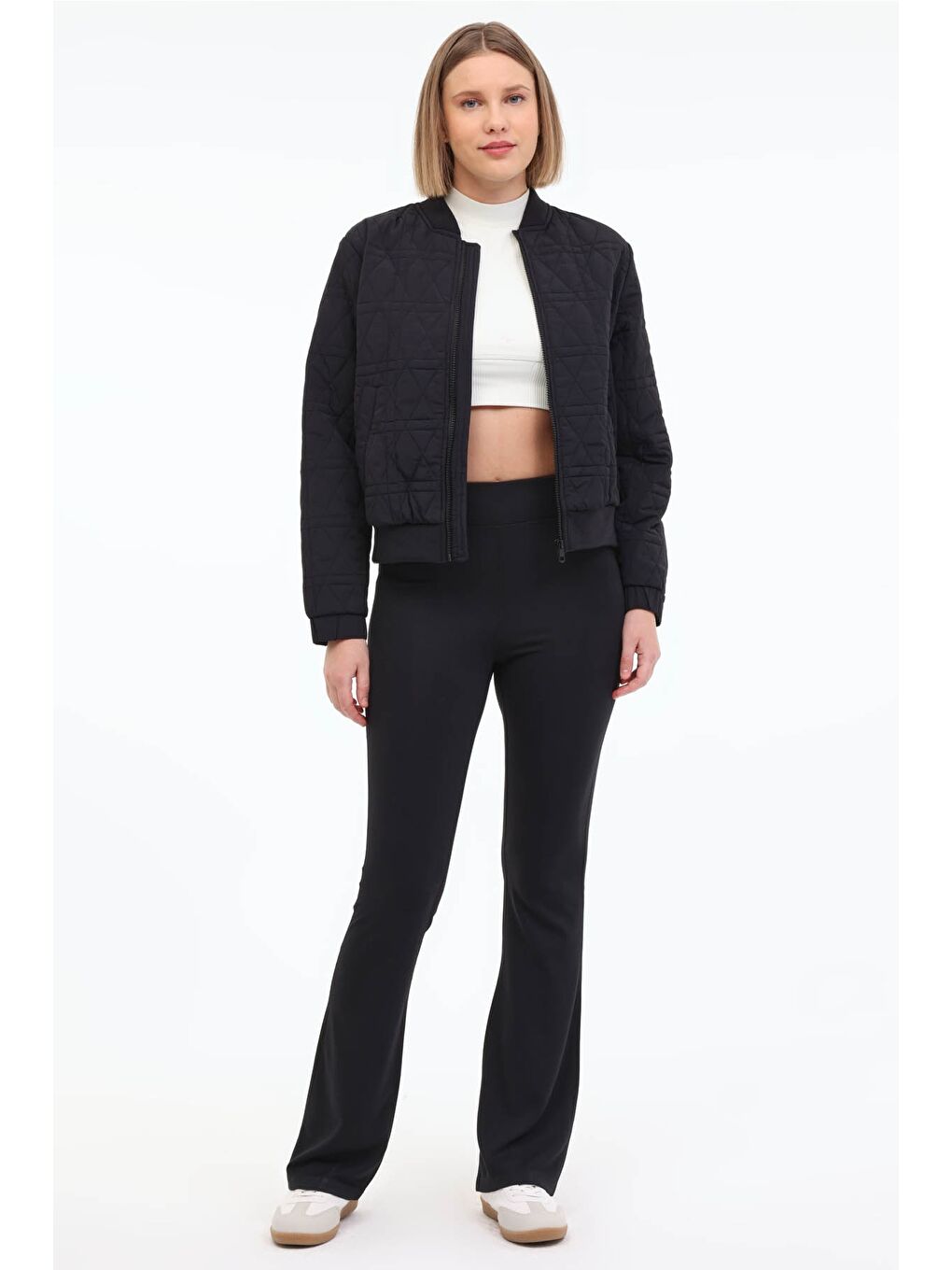 WL FLORENT 1BT260 5FX Siyah Kadın Mont-2