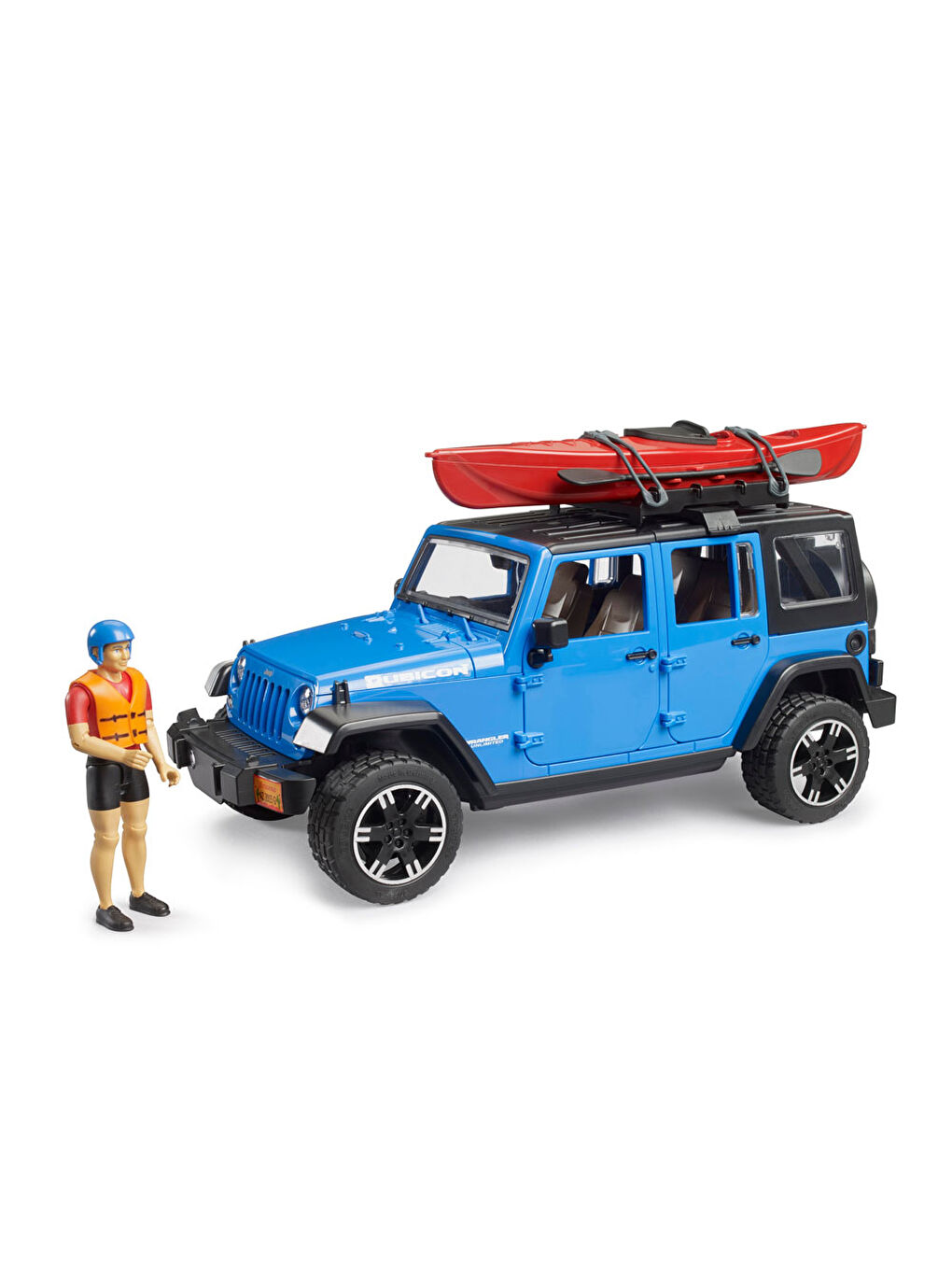 Bruder Renksiz Oyuncak Jeep Wrangler Unlimited Rubicon Br02529