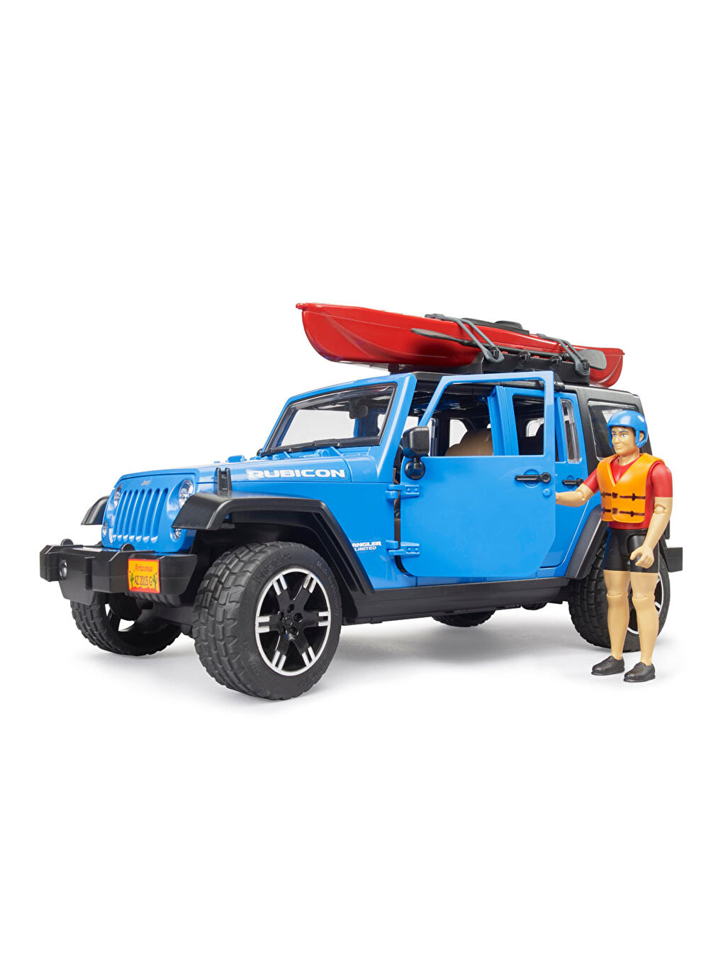 Bruder Renksiz Oyuncak Jeep Wrangler Unlimited Rubicon Br02529 - 2