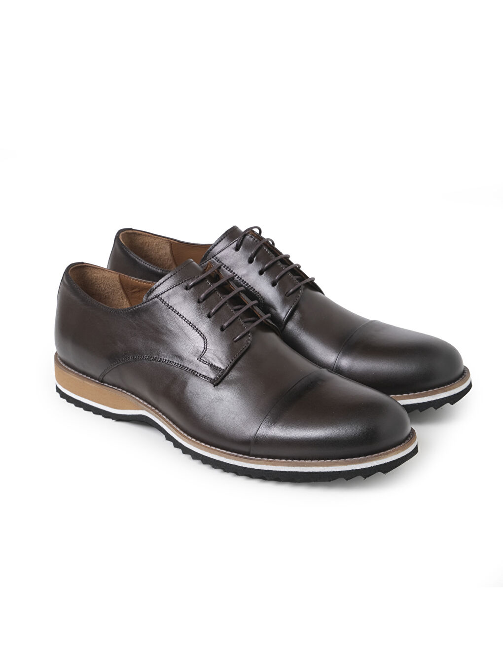 Kahverengi Erkek Oxford ( Klasik) KA-E407 LIGHT EVA Kahve Cemre-2