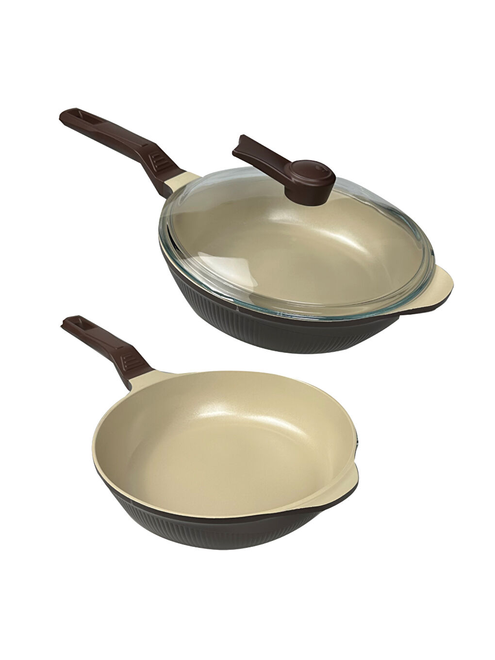 Karışık ProSteam 6 Katmanlı Granit Tava 26 Cm - AirFrey Yanmaz Yapışmaz Tava-2