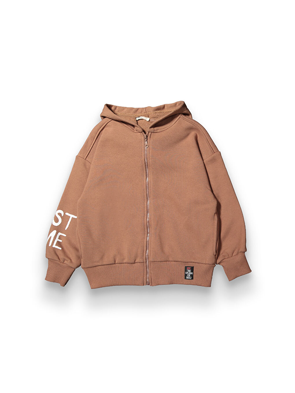 Kahverengi Erkek Çocuk Basic Hırka